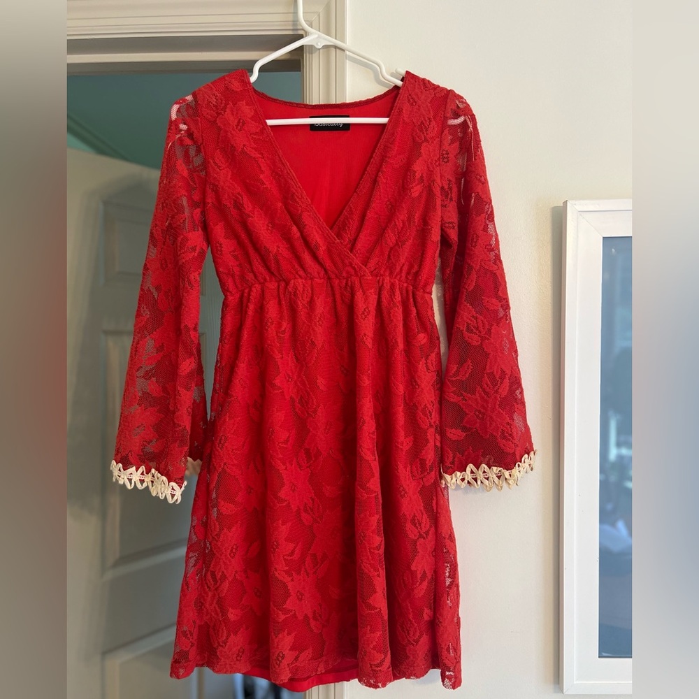Basically Me Lace Mini Dress